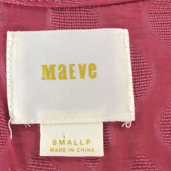 Pretty Maeve cap-sleeve  blouse S - Picture 5 of 6